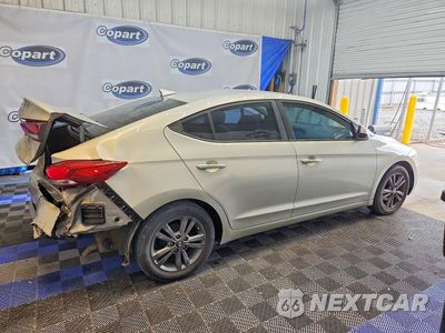 Trzecie zdjęcie samochodu z tyłu: 2017 HYUNDAI ELANTRA SE VIN:5NPD84LF3HH054148 - miniatura