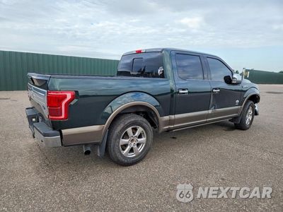 Trzecie zdjęcie samochodu z tyłu: 2015 FORD F150 SUPERCREW VIN:1FTEW1EG5FFB40924 - miniatura