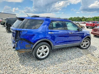 Trzecie zdjęcie samochodu z tyłu: 2014 FORD EXPLORER LIMITED VIN:1FM5K8F87EGC59610 - miniatura