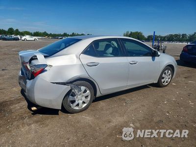 Trzecie zdjęcie samochodu z tyłu: 2016 TOYOTA COROLLA LE VIN:2T1BURHE0GC637732 - miniatura