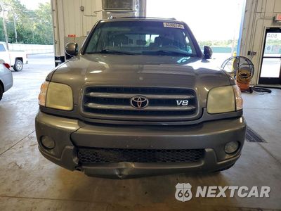 Piąte zdjęcie samochodu w środku: 2004 TOYOTA SEQUOIA LIMITED VIN:5TDBT48A74S232845 - miniatura