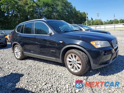 Czwarte zdjęcie samochodu z boku: 2014 BMW X3 XDRIVE28I VIN:5UXWX9C59E0D25157 - miniatura