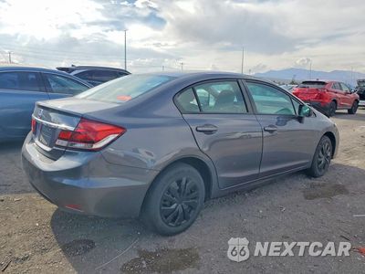 Trzecie zdjęcie samochodu z tyłu: 2014 HONDA CIVIC LX VIN:19XFB2F53EE020163 - miniatura
