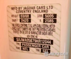 Zdjęcie 12 z 12 samochodu: 2009 JAGUAR XF LUXURY VIN:SAJWA05B79HR12044 - miniatura