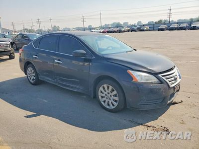 Czwarte zdjęcie samochodu z boku: 2014 NISSAN SENTRA SV VIN:3N1AB7AP9EY254843 - miniatura