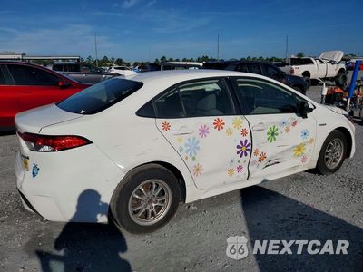 Trzecie zdjęcie samochodu z tyłu: 2021 TOYOTA COROLLA LE VIN:JTDEAMDE6MJ003971 - miniatura