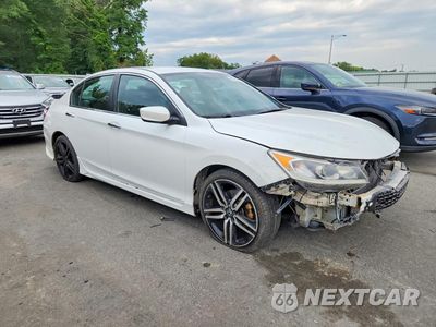 Czwarte zdjęcie samochodu z boku: 2017 HONDA ACCORD SPORT SPECIAL EDITION VIN:1HGCR2F1XHA018964 - miniatura