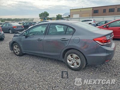 Drugie zdjęcie samochodu z przodu: 2013 HONDA CIVIC LX VIN:19XFB2F59DE067521 - miniatura