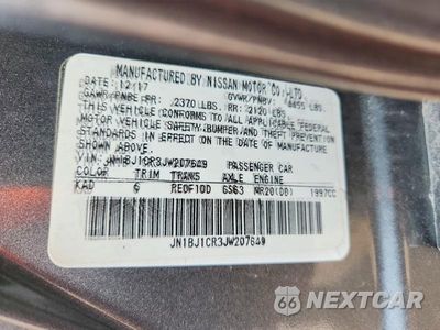Zdjęcie 25 z 26 samochodu: 2018 NISSAN ROGUE SPORT SV VIN:JN1BJ1CR3JW207649 - miniatura