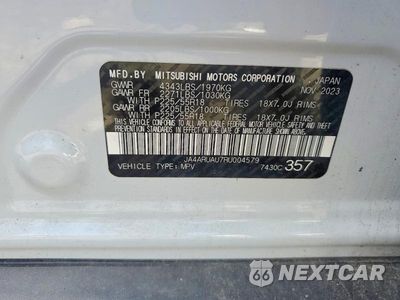 Zdjęcie 13 z 13 samochodu: 2024 MITSUBISHI OUTLANDER SPORT S/SE VIN:JA4ARUAU7RU004579 - miniatura
