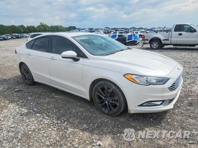 Czwarte zdjęcie samochodu z boku: 2018 FORD FUSION SE VIN:3FA6P0HDXJR210903 - miniatura