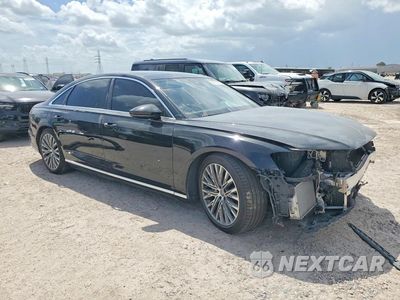 Czwarte zdjęcie samochodu z boku: 2019 AUDI A8 L VIN:WAU8DAF83KN005240 - miniatura