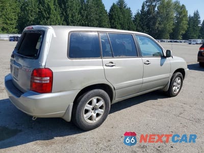 Trzecie zdjęcie samochodu z tyłu: 2003 TOYOTA HIGHLANDER LIMITED VIN:JTEGF21A130087651 - miniatura