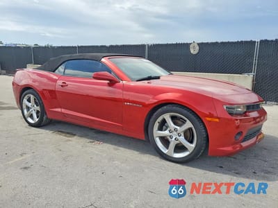 Czwarte zdjęcie samochodu z boku: 2015 CHEVROLET CAMARO LT VIN:2G1FF3D30F9200981 - miniatura