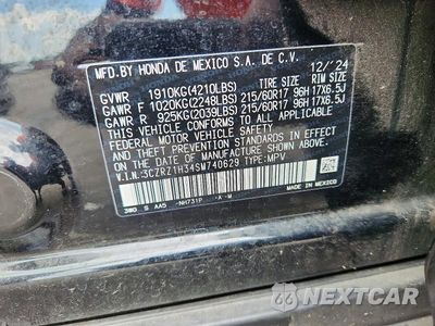 Zdjęcie 13 z 13 samochodu: 2025 HONDA HR-V LX VIN:3CZRZ1H34SM740629 - miniatura
