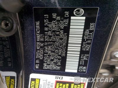 Zdjęcie 12 z 12 samochodu: 2021 LEXUS ES 300H VIN:58ADA1C11MU009074 - miniatura