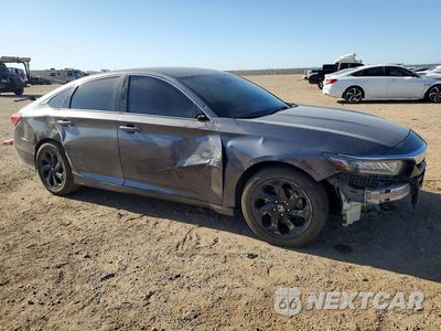 Czwarte zdjęcie samochodu z boku: 2019 HONDA ACCORD LX VIN:1HGCV1F1XKA044574 - miniatura