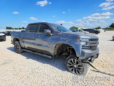 Czwarte zdjęcie samochodu z boku: 2021 CHEVROLET SILVERADO K1500 RST VIN:3GCUYEED1MG351021 - miniatura