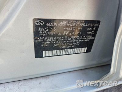 Zdjęcie 12 z 12 samochodu: 2015 HYUNDAI SONATA ECO VIN:5NPE24AAXFH171400 - miniatura