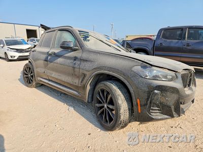 Czwarte zdjęcie samochodu z boku: 2023 BMW X3 SDRIVE30I VIN:5UX43DP05P9R57279 - miniatura