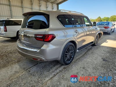 Trzecie zdjęcie samochodu z tyłu: 2023 INFINITI QX80 SENSORY VIN:JN8AZ2BE6P9303535 - miniatura