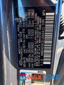 Zdjęcie 10 z 14 samochodu: 2020 HYUNDAI PALISADE SEL VIN:KM8R4DHE0LU066415 - miniatura