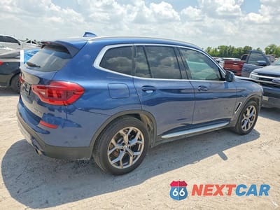 Trzecie zdjęcie samochodu z tyłu: 2021 BMW X3 SDRIVE30I VIN:5UXTY3C03M9H85068 - miniatura