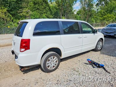 Trzecie zdjęcie samochodu z tyłu: 2016 DODGE GRAND CARAVAN SE VIN:2C4RDGBG6GR356242 - miniatura