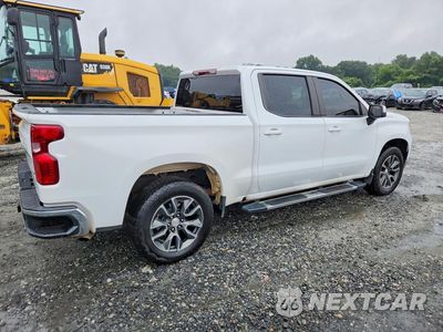 Trzecie zdjęcie samochodu z tyłu: 2023 CHEVROLET SILVERADO C1500 LT VIN:3GCPACED5PG178274 - miniatura