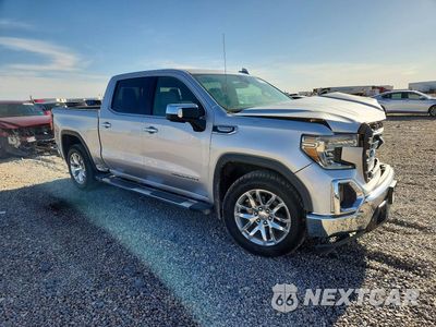 Czwarte zdjęcie samochodu z boku: 2020 GMC SIERRA C1500 SLT VIN:3GTP8DED8LG294242 - miniatura