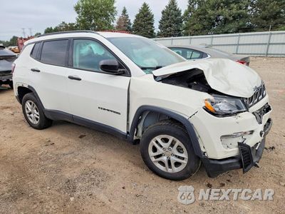 Czwarte zdjęcie samochodu z boku: 2018 JEEP COMPASS SPORT VIN:3C4NJDAB2JT399993 - miniatura