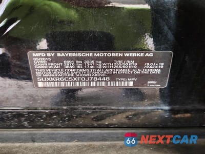 Zdjęcie 13 z 13 samochodu: 2015 BMW X5 XDRIVE50I VIN:5UXKR6C5XF0J78448 - miniatura