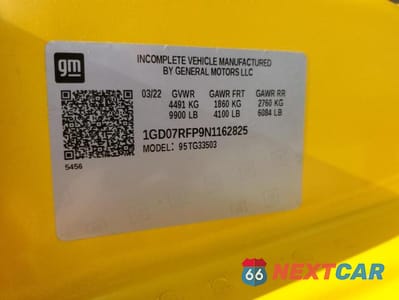 Zdjęcie 13 z 13 samochodu: 2022 GMC SAVANA BOX TRUCK VIN:1GD07RFP9N1162825 - miniatura