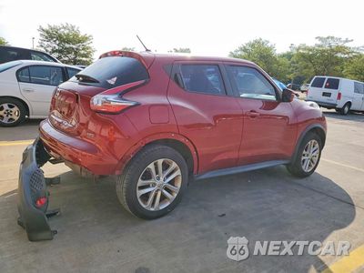 Trzecie zdjęcie samochodu z tyłu: 2016 NISSAN JUKE S VIN:JN8AF5MV5GT654012 - miniatura