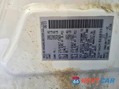 Zdjęcie 13 z 13 samochodu: 2023 NISSAN ROGUE S VIN:5N1BT3AA2PC868899 - miniatura