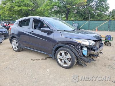 Czwarte zdjęcie samochodu z boku: 2016 HONDA HR-V EXL VIN:3CZRU6H75GM723506 - miniatura