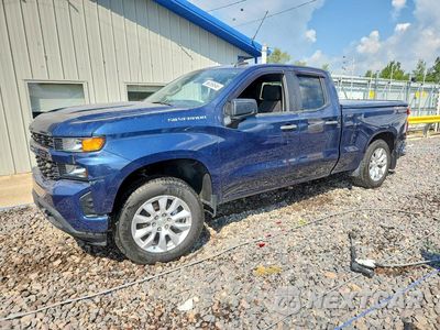 2021 CHEVROLET SILVERADO K1500 CUSTOM 1GCRYBEK2MZ309296 - główne zdjęcie licytacji z USA - miniatura