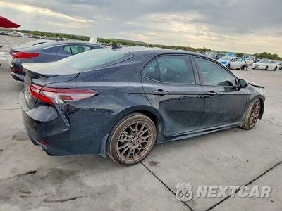 Trzecie zdjęcie samochodu z tyłu: 2023 TOYOTA CAMRY SE NIGHT SHADE VIN:4T1G11AK5PU091668 - miniatura