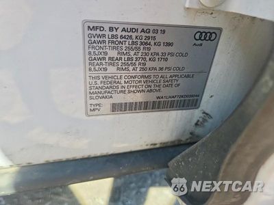 Zdjęcie 13 z 13 samochodu: 2019 AUDI Q7 PREMIUM PLUS VIN:WA1LHAF72KD038044 - miniatura