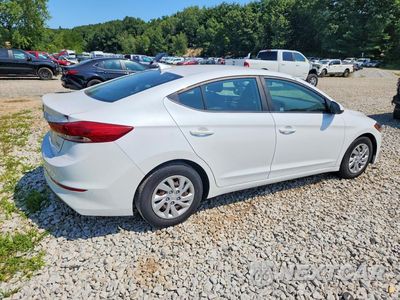 Trzecie zdjęcie samochodu z tyłu: 2018 HYUNDAI ELANTRA SE VIN:5NPD74LF3JH377575 - miniatura