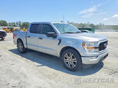 Czwarte zdjęcie samochodu z boku: 2021 FORD F150 SUPERCREW VIN:1FTEW1CPXMKE21267 - miniatura