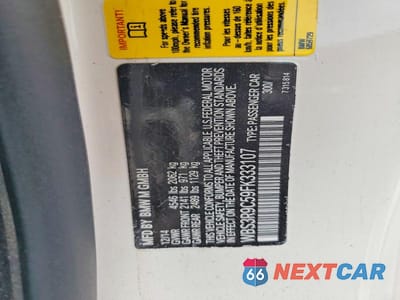 Zdjęcie 13 z 13 samochodu: 2015 BMW M4 VIN:WBS3R9C59FK333107 - miniatura