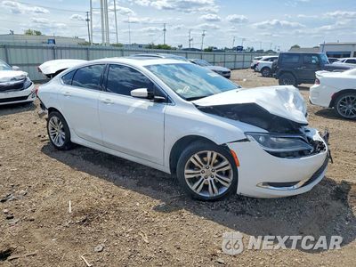 Czwarte zdjęcie samochodu z boku: 2015 CHRYSLER 200 LIMITED VIN:1C3CCCAB4FN605595 - miniatura
