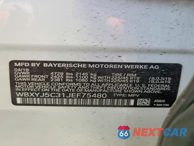 Zdjęcie 13 z 13 samochodu: 2018 BMW X2 XDRIVE28I VIN:WBXYJ5C31JEF75480 - miniatura