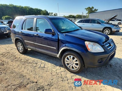 Czwarte zdjęcie samochodu z boku: 2005 HONDA CR-V EX VIN:SHSRD78855U331785 - miniatura