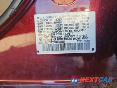 Zdjęcie 12 z 12 samochodu: 2008 HONDA RIDGELINE RTL VIN:2HJYK16518H539414 - miniatura