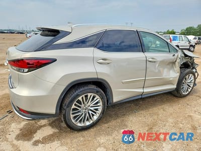 Trzecie zdjęcie samochodu z tyłu: 2020 LEXUS RX 450H VIN:2T2JGMDA3LC049581 - miniatura