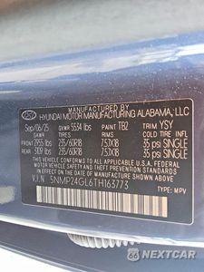 Zdjęcie 14 z 14 samochodu: 2026 HYUNDAI SANTA FE SEL VIN:5NMP24GL6TH163773 - miniatura