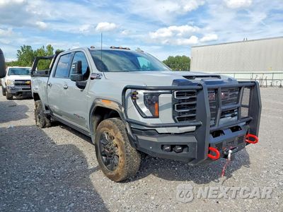 Czwarte zdjęcie samochodu z boku: 2025 GMC SIERRA K3500 AT4 VIN:1GT4UVEY9SF293270 - miniatura