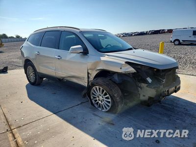 Czwarte zdjęcie samochodu z boku: 2013 CHEVROLET TRAVERSE LT VIN:1GNKRGKD7DJ109411 - miniatura